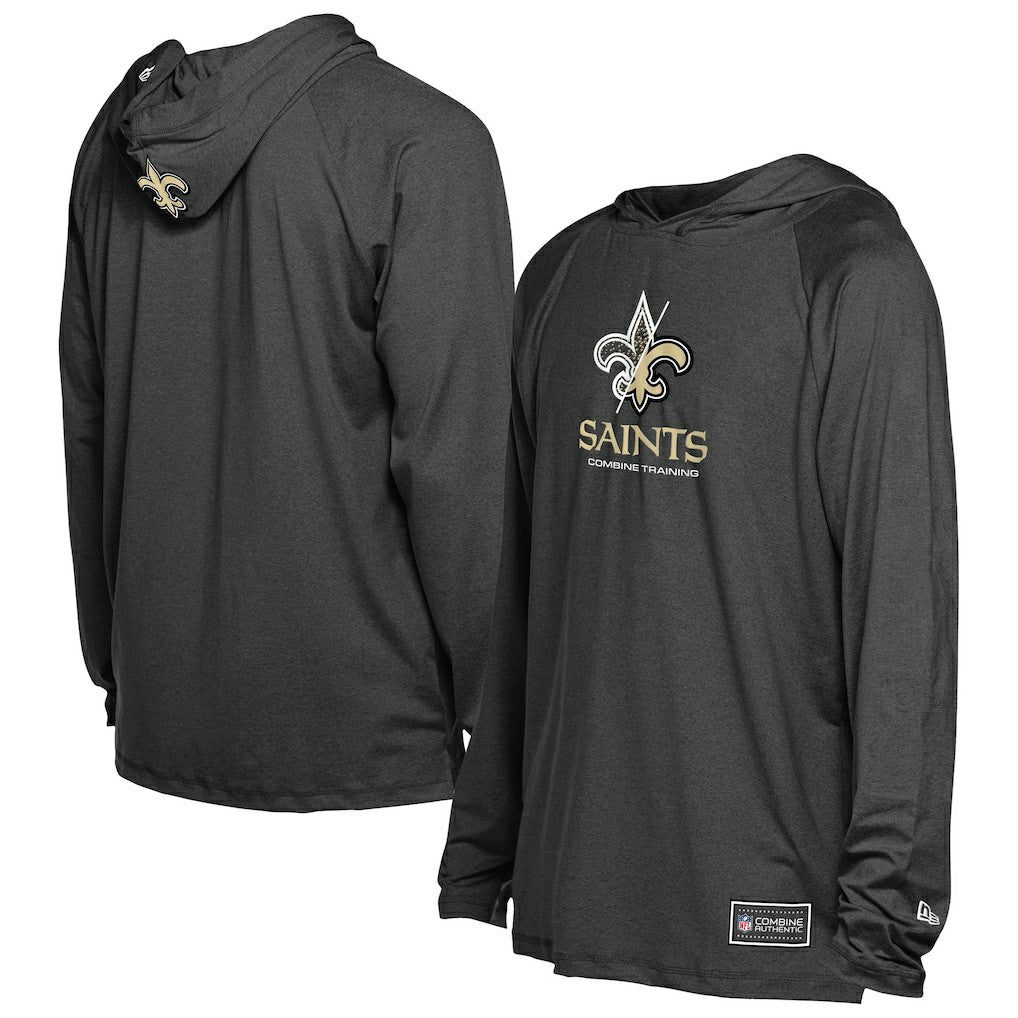 New Orleans Saints New Era Functional Fandom Hoodie - Black discount