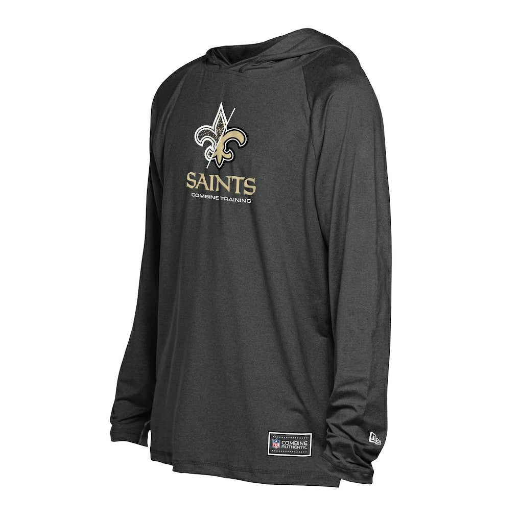 New Orleans Saints New Era Functional Fandom Hoodie - Black discount