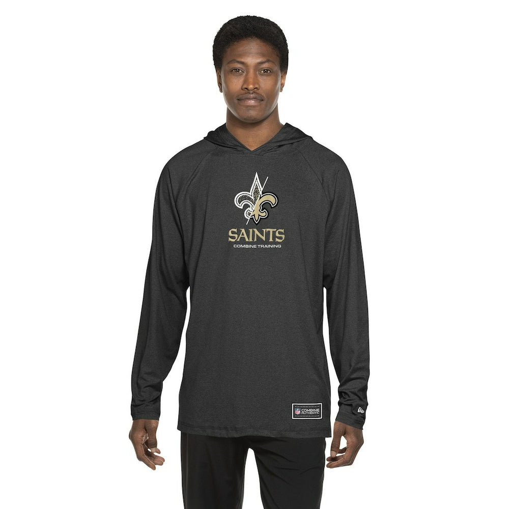 New Orleans Saints New Era Functional Fandom Hoodie - Black discount