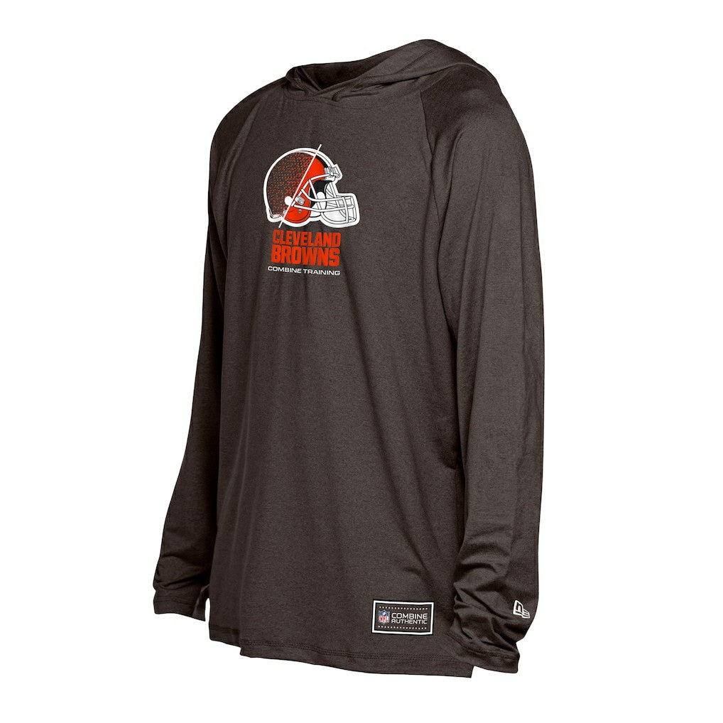 Cleveland Browns New Era Functional Fandom Hoodie - Brown for sale