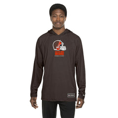 Cleveland Browns New Era Functional Fandom Hoodie - Brown for sale