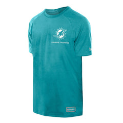 Miami Dolphins New Era Functional Fandom Reflective T-Shirt - Aqua cheap