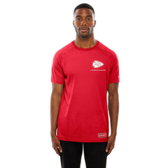 Kansas City Chiefs New Era Functional Fandom Reflective T-Shirt - Red cheap