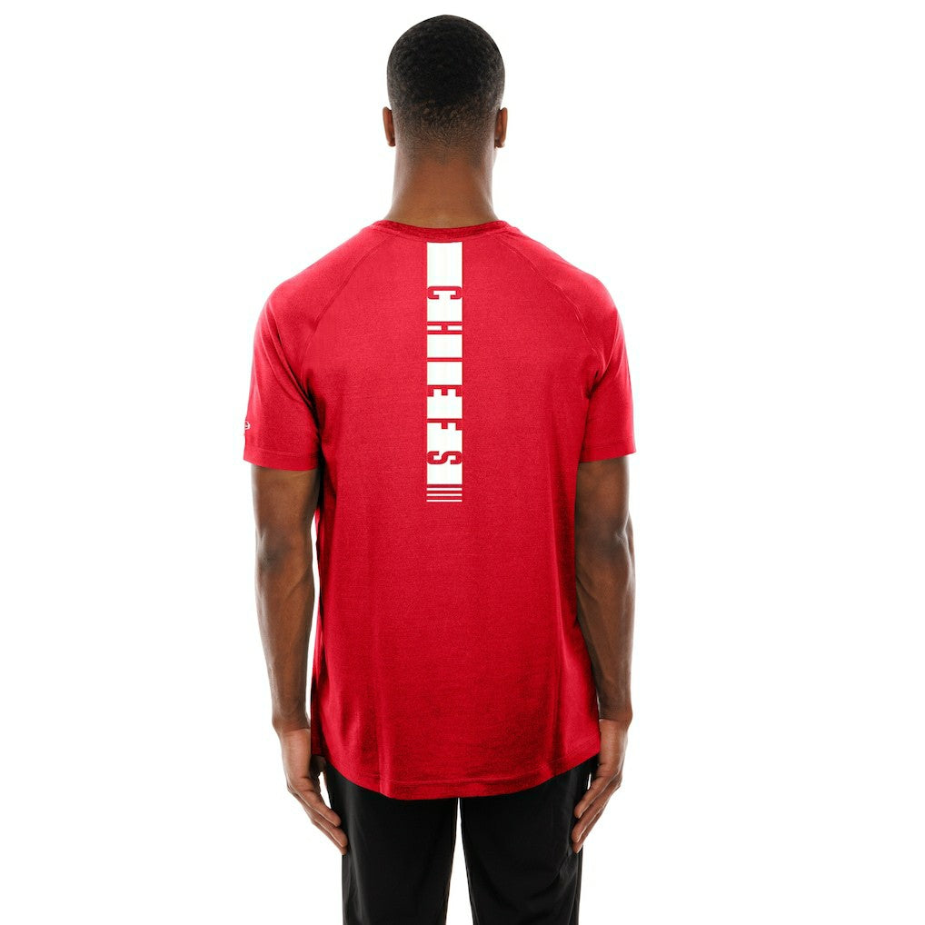 Kansas City Chiefs New Era Functional Fandom Reflective T-Shirt - Red cheap