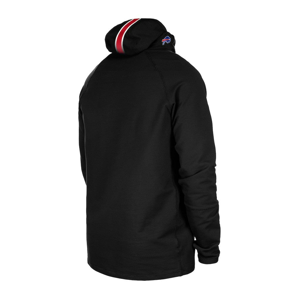 Buffalo Bills New Era Functional Fandom Balaclava Helmet Stripe Tri-Blend Hoodie - Black for sale