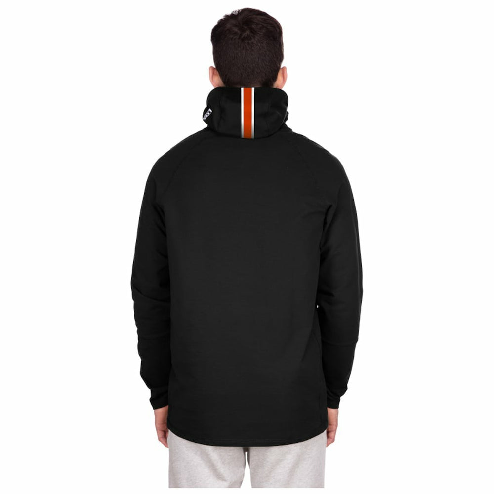 Chicago Bears New Era Functional Fandom Balaclava Helmet Stripe Tri-Blend Hoodie - Black for sale