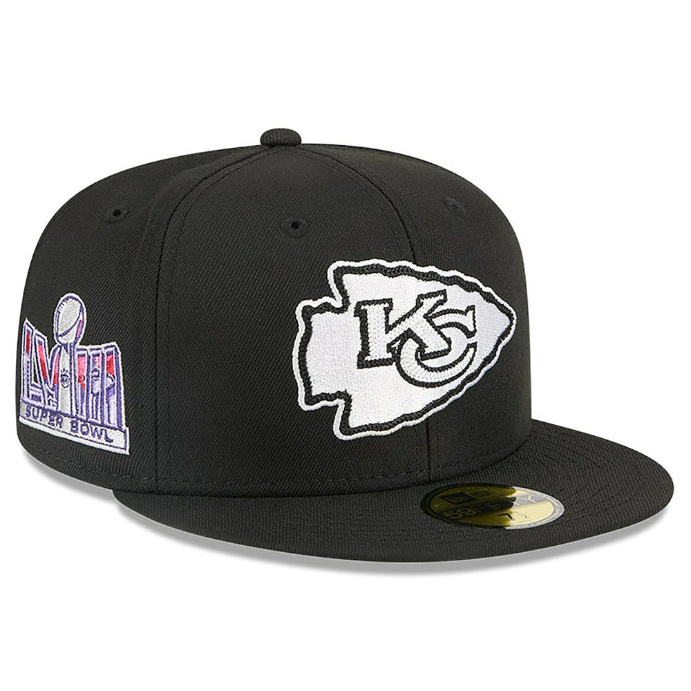 Kansas City Chiefs New Era x Alpha Industries 59FIFTY Fitted Hat - Black on sale
