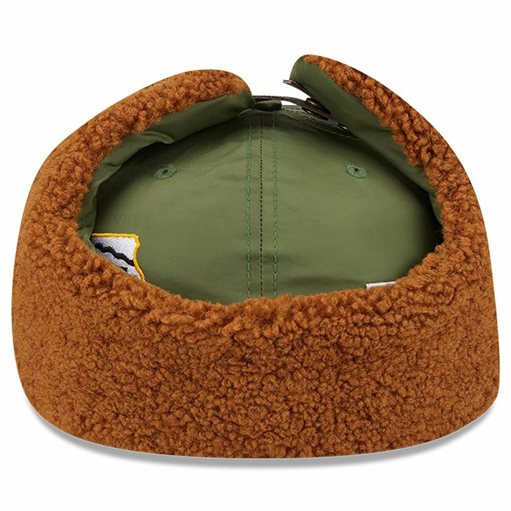 Kansas City Chiefs New Era x Alpha Industries Dog Ears 59FIFTY Fitted Hat - Olive for sale