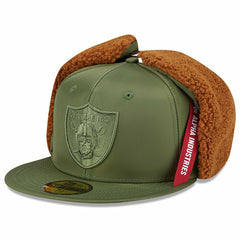 Las Vegas Raiders New Era x Alpha Industries Dog Ears 59FIFTY Fitted Hat - Olive outlet