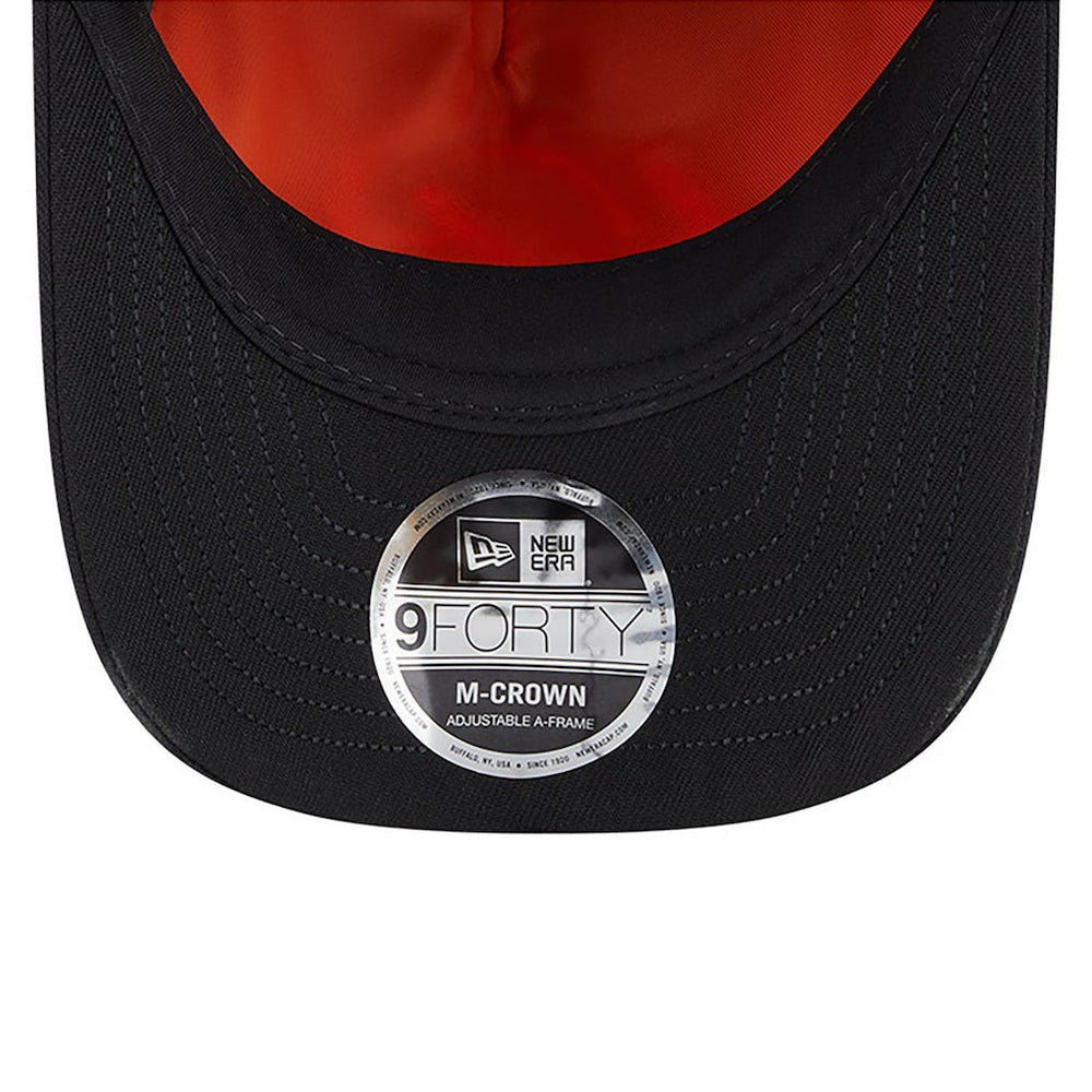 Los Angeles Rams New Era x Alpha Industries A-Frame 9FORTY Adjustable Hat - Black on sale