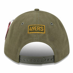 San Francisco 49ers New Era x Alpha Industries A-Frame 9FORTY Adjustable Hat - Olive online
