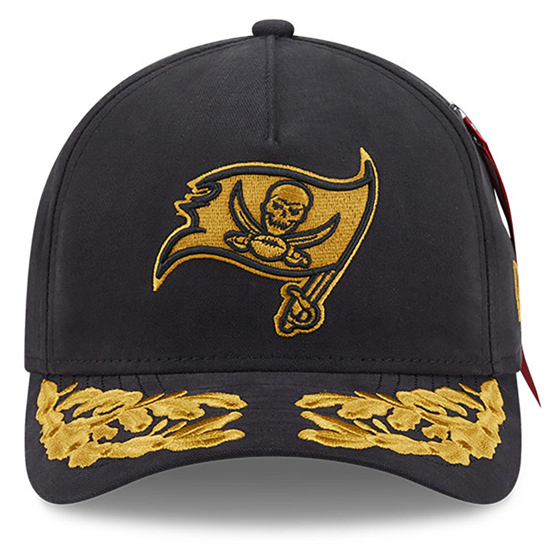 Tampa Bay Buccaneers New Era x Alpha Industries A-Frame 9FORTY Adjustable Hat - Black discount