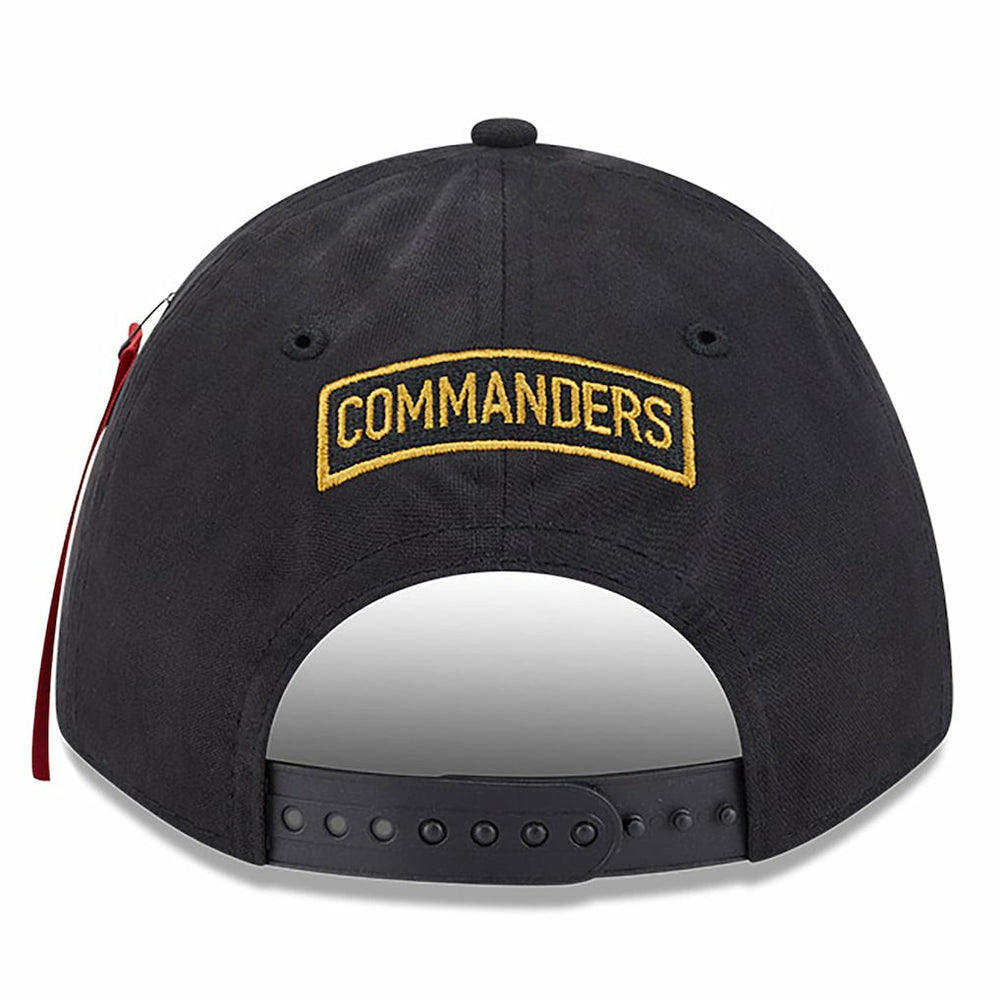 Washington Commanders New Era x Alpha Industries A-Frame 9FORTY Adjustable Hat - Black online
