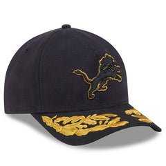 Detroit Lions New Era x Alpha Industries A-Frame 9FORTY Adjustable Hat - Black for sale