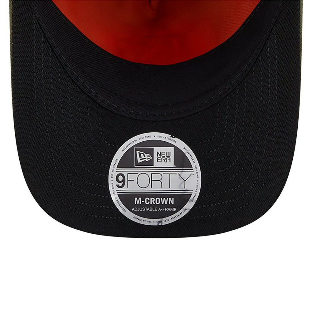 Kansas City Chiefs New Era x Alpha Industries A-Frame 9FORTY Adjustable Hat - Olive cheap