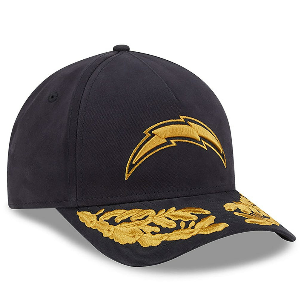 Los Angeles Chargers New Era x Alpha Industries A-Frame 9FORTY Adjustable Hat - Black outlet