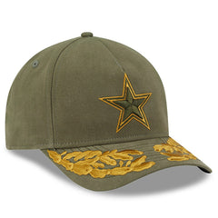 Dallas Cowboys New Era x Alpha Industries A-Frame 9FORTY Adjustable Hat - Olive for sale