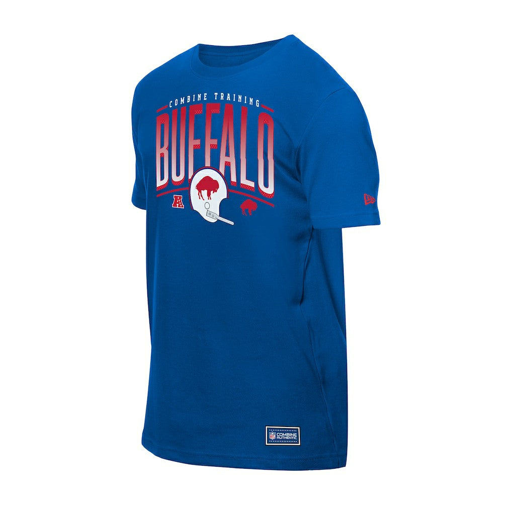Buffalo Bills New Era Combine Authentic Training Throwback T-Shirt - Royal outlet