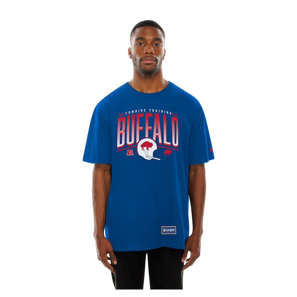 Buffalo Bills New Era Combine Authentic Training Throwback T-Shirt - Royal outlet