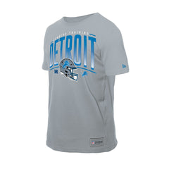 Detroit Lions New Era Combine Authentic Helmet T-Shirt - Silver on sale