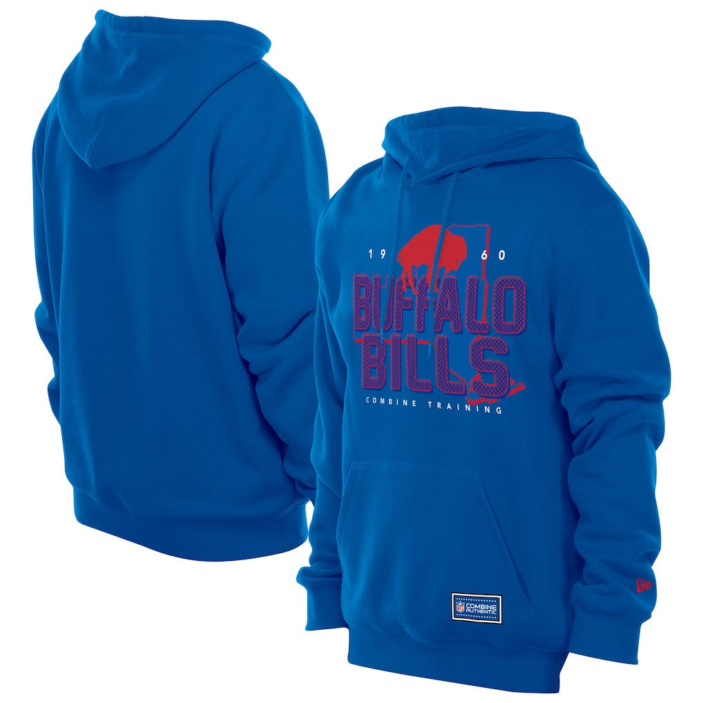 Buffalo Bills New Era Combine Authentic Local State Throwback Hoodie - Royal discount