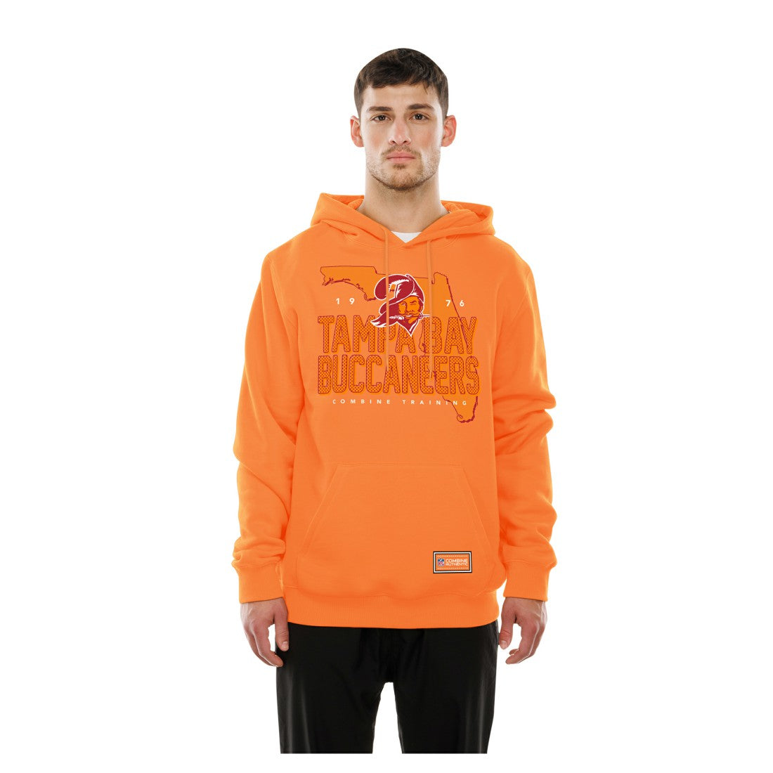 Tampa Bay Buccaneers New Era Combine Authentic Local State Throwback Hoodie - Orange for sale