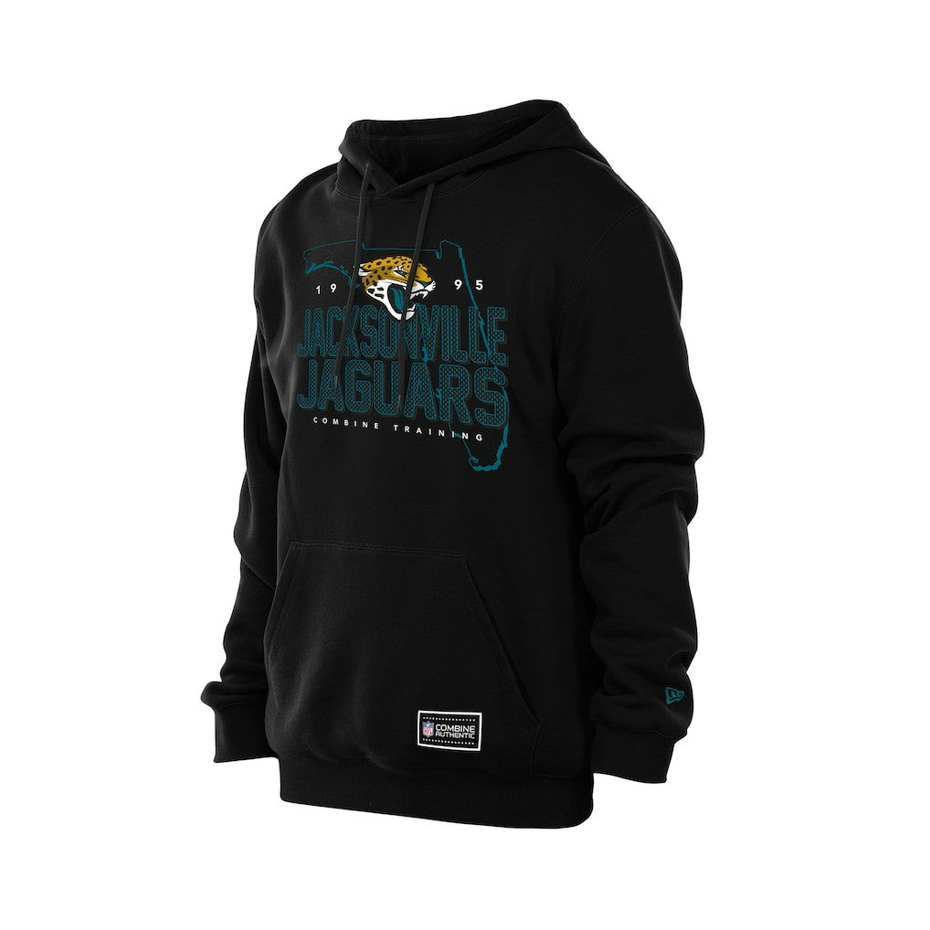 Jacksonville Jaguars New Era Combine Authentic Local State Hoodie - Black on sale