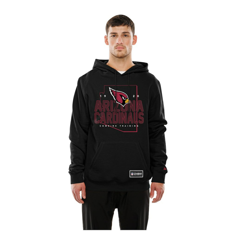 Arizona Cardinals New Era Combine Authentic Local State Hoodie - Black sale