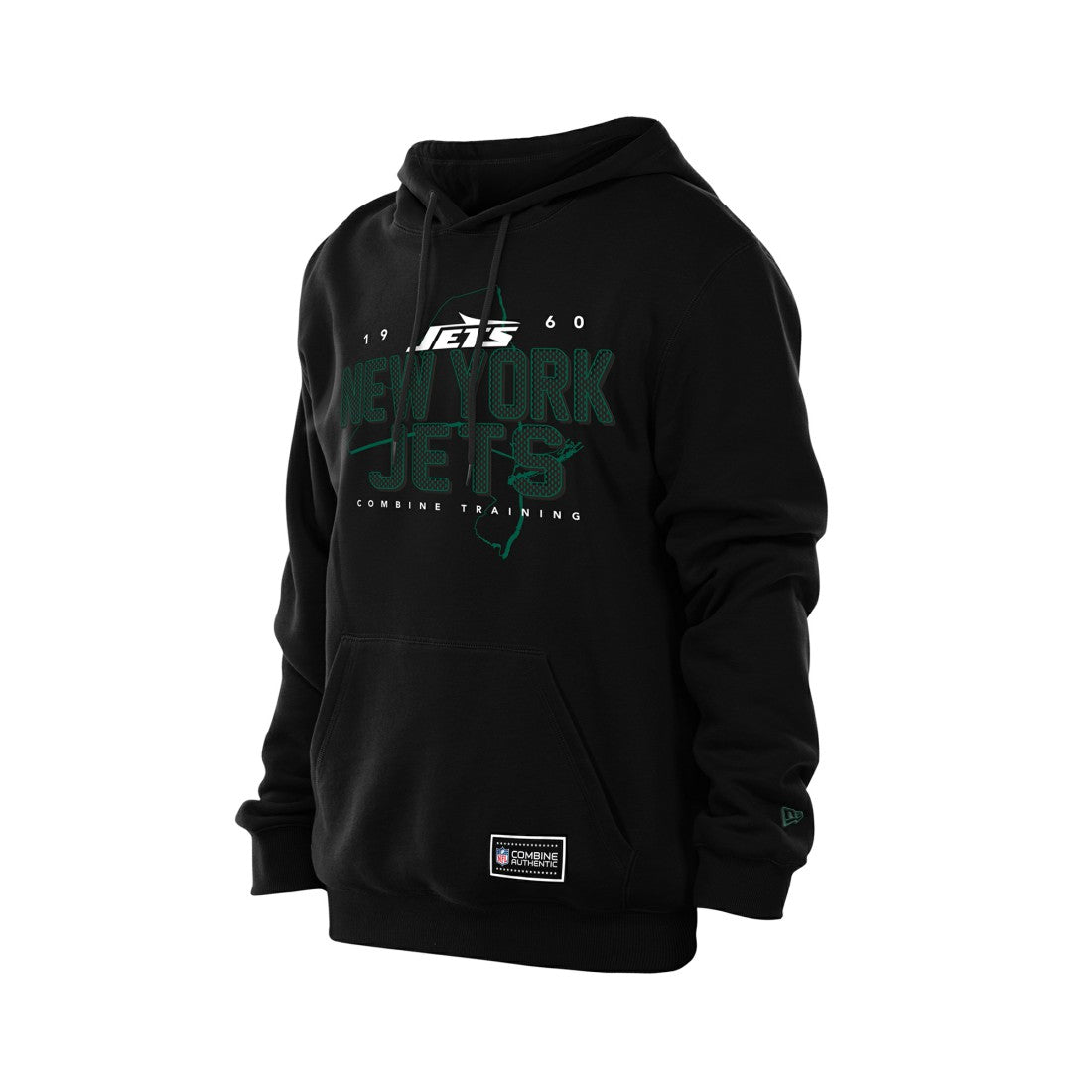 New York Jets New Era Combine Authentic Local State Hoodie - Black discount