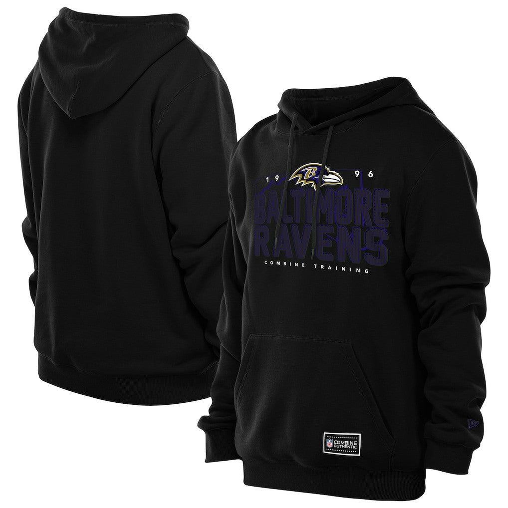 Baltimore Ravens New Era Combine Authentic Local State Hoodie - Black discount