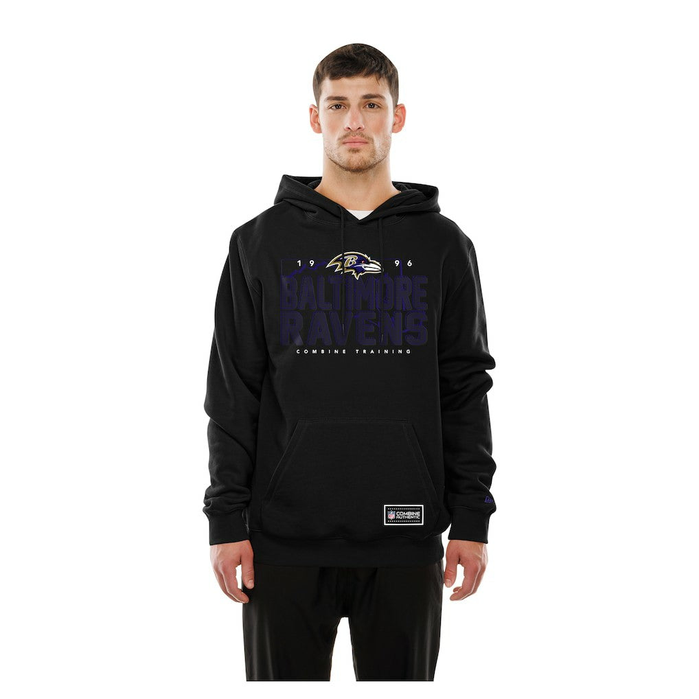 Baltimore Ravens New Era Combine Authentic Local State Hoodie - Black discount