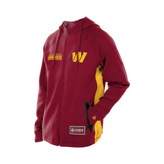 Washington Commanders New Era Combine Authentic Raglan Scuba Full-Zip Hoodie - Burgundy cheap