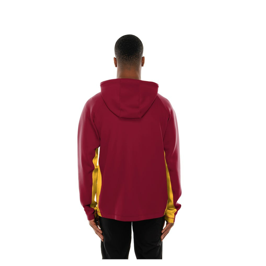 Washington Commanders New Era Combine Authentic Raglan Scuba Full-Zip Hoodie - Burgundy cheap