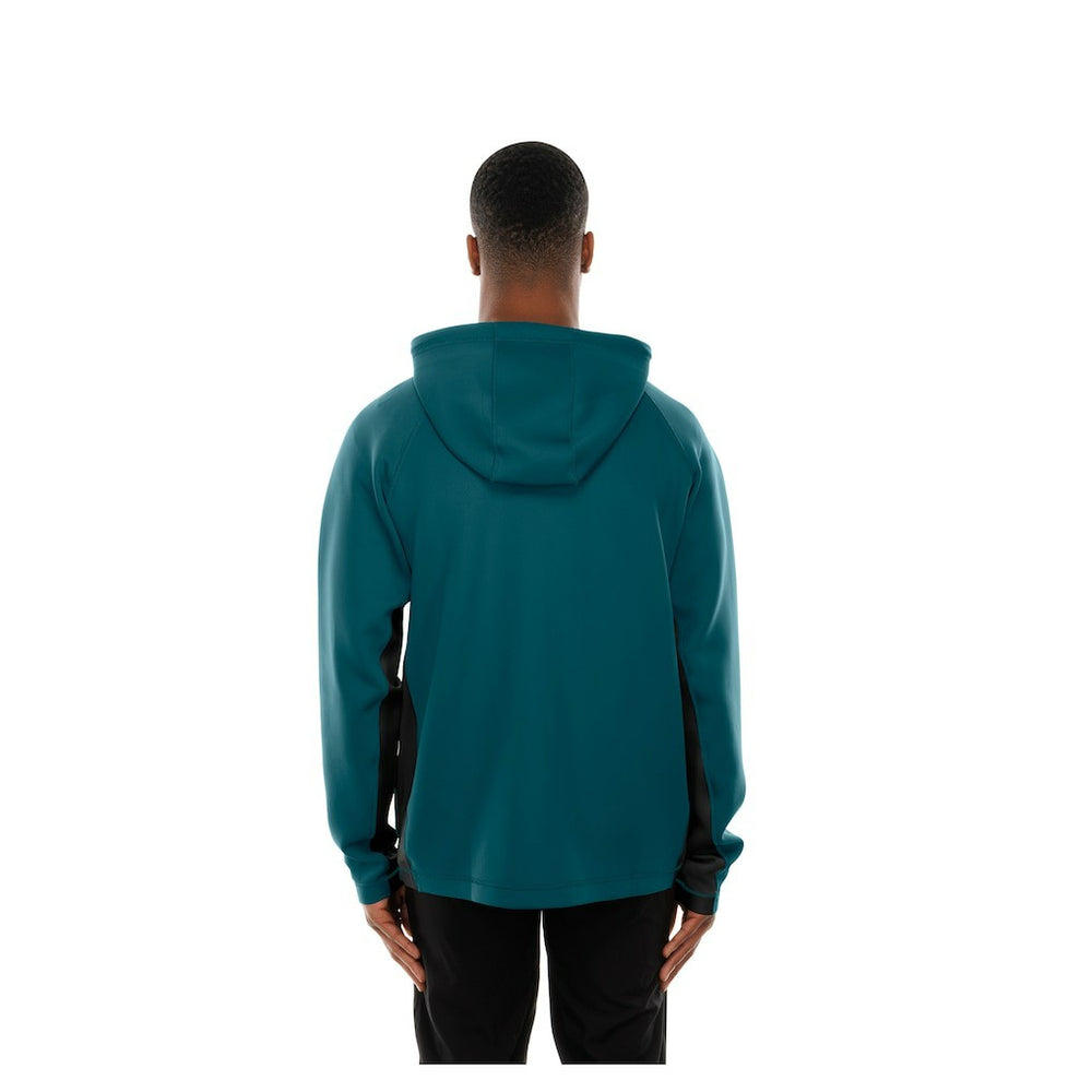 Philadelphia Eagles New Era Combine Authentic Raglan Scuba Full-Zip Hoodie - Midnight Green sale