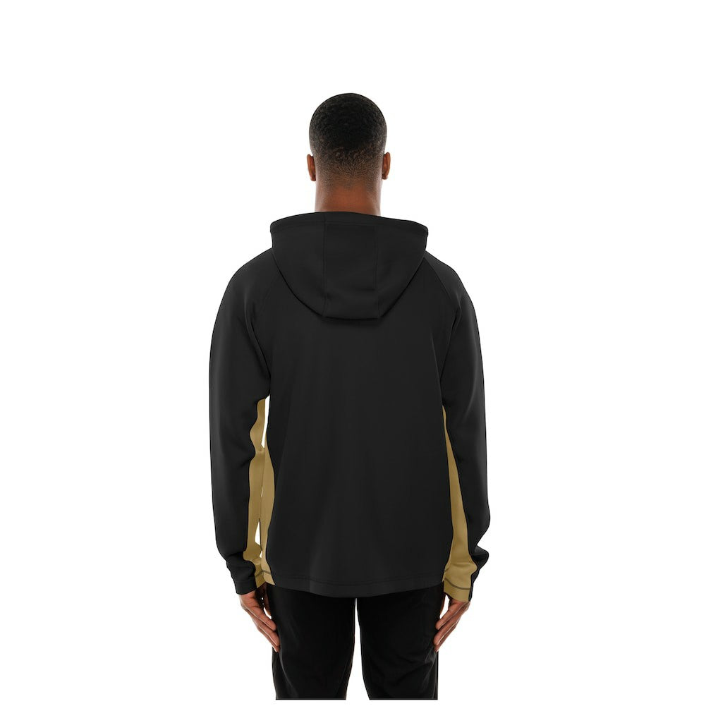 New Orleans Saints New Era Combine Authentic Raglan Scuba Full-Zip Hoodie - Black online