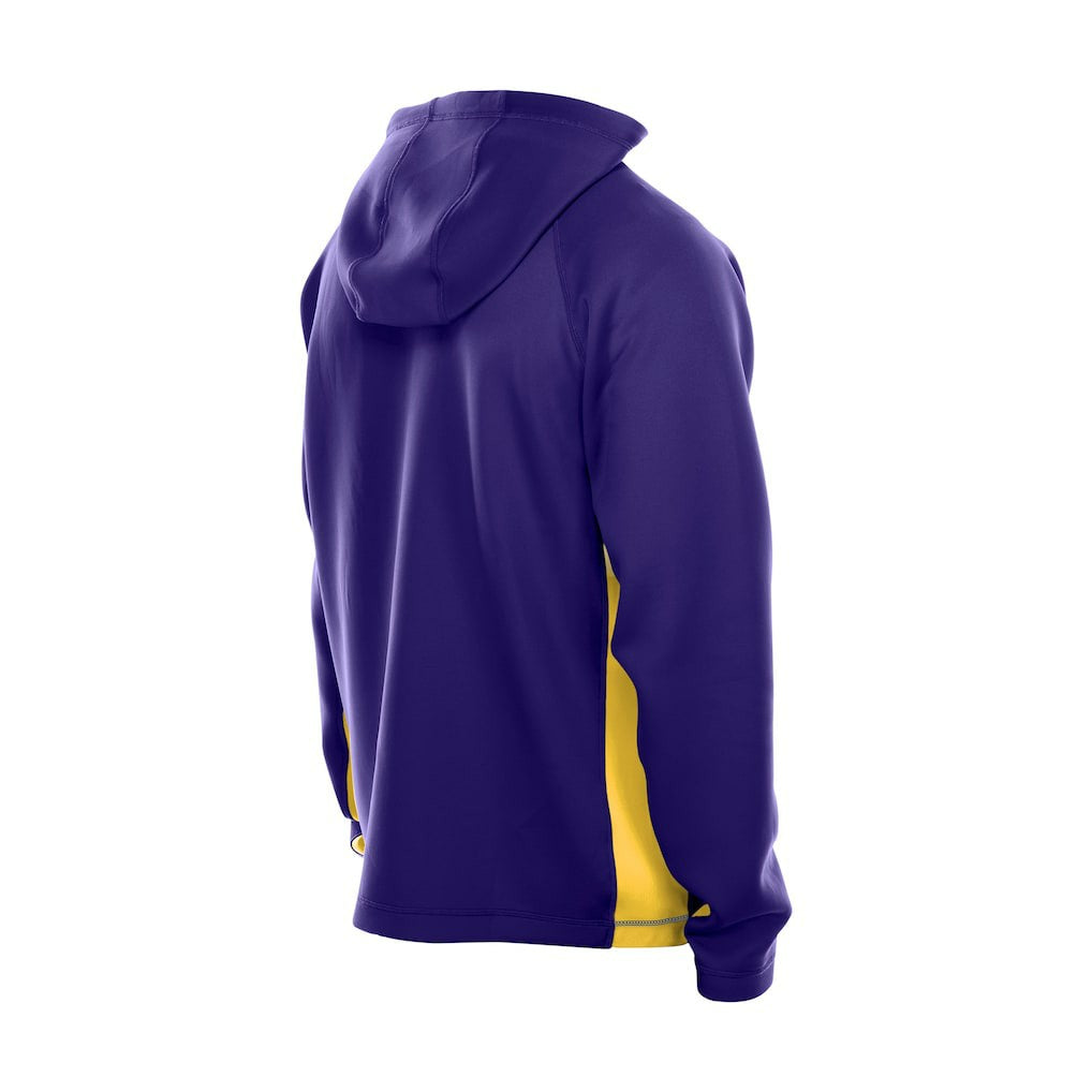 Minnesota Vikings New Era Combine Authentic Raglan Scuba Full-Zip Hoodie - Purple cheap