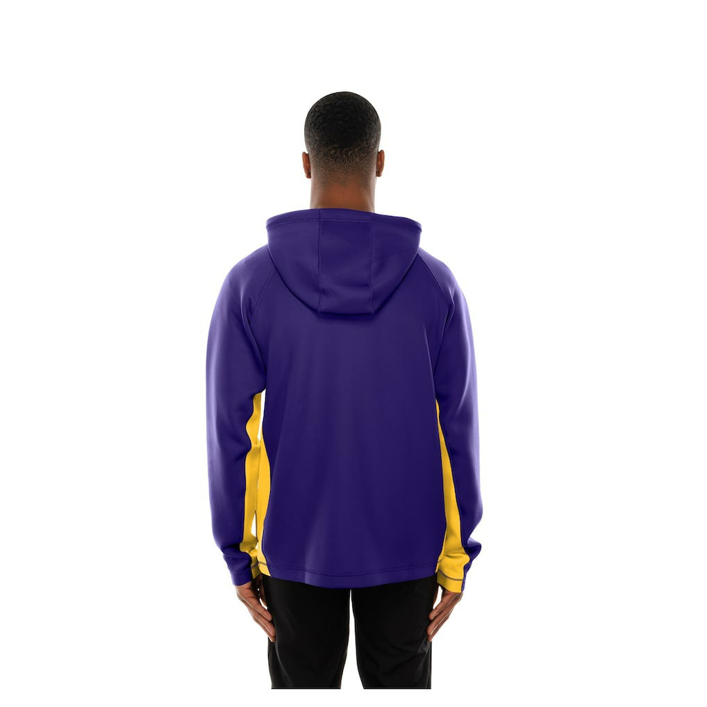 Minnesota Vikings New Era Combine Authentic Raglan Scuba Full-Zip Hoodie - Purple cheap