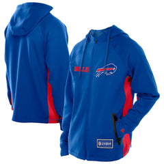 Buffalo Bills New Era Combine Authentic Raglan Scuba Full-Zip Hoodie - Royal outlet