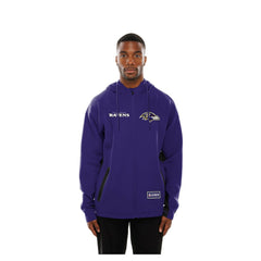 Baltimore Ravens New Era Combine Authentic Raglan Scuba Full-Zip Hoodie - Purple sale