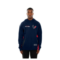 Houston Texans New Era Combine Authentic Raglan Scuba Full-Zip Hoodie - Navy online
