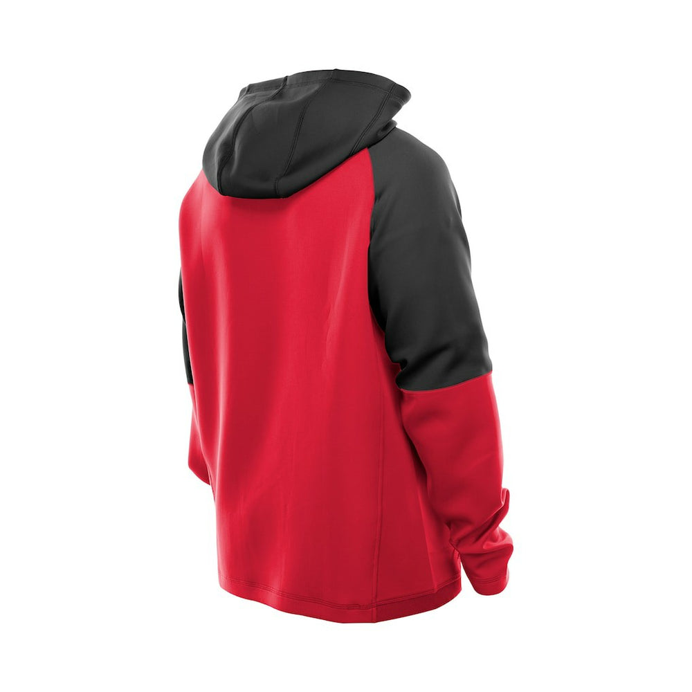Kansas City Chiefs New Era Combine Authentic Color Block Raglan Pullover Hoodie - Red online