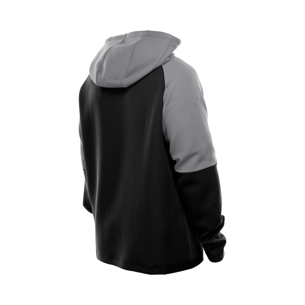 Las Vegas Raiders New Era Combine Authentic Color Block Raglan Pullover Hoodie - Black on sale