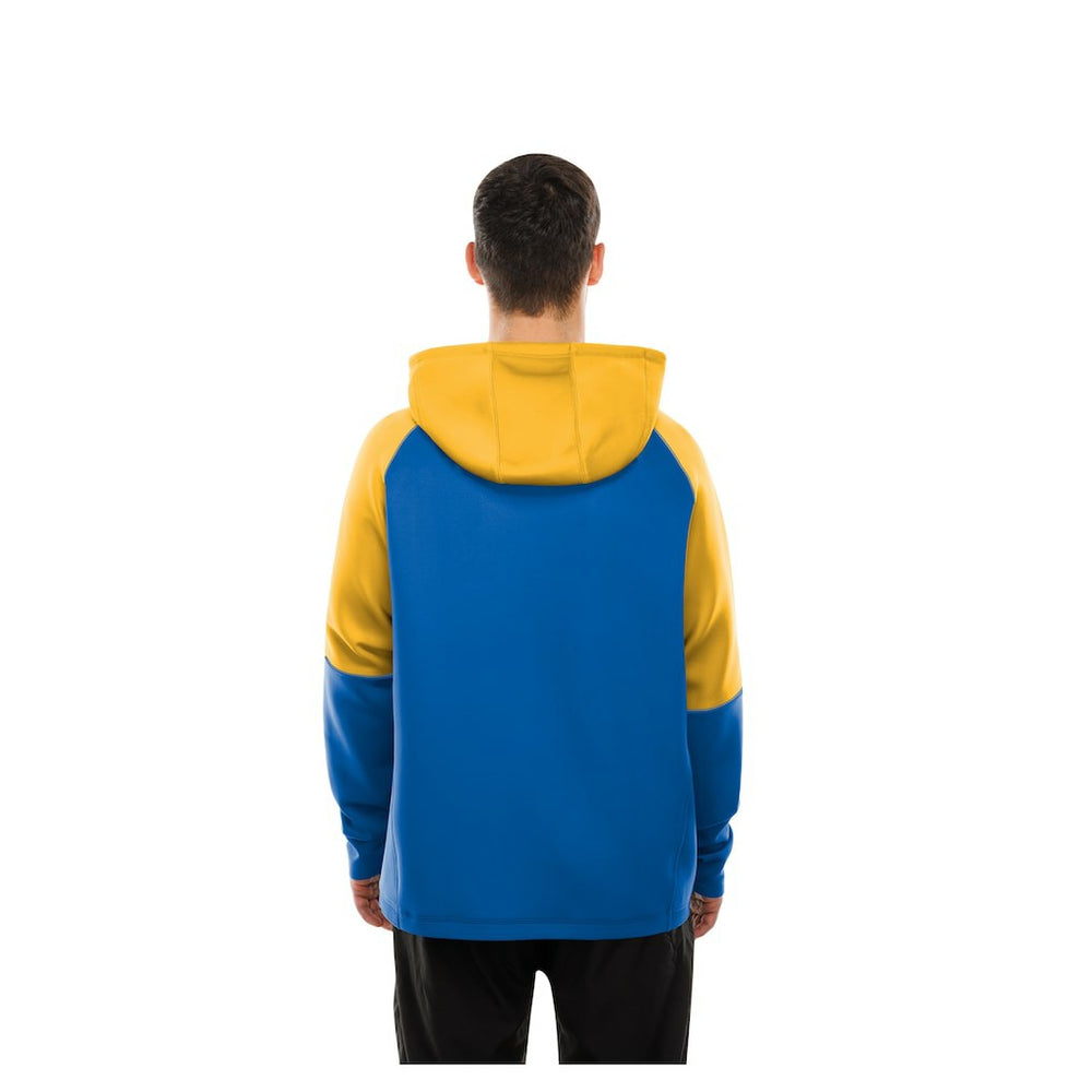Los Angeles Rams New Era Combine Authentic Color Block Raglan Pullover Hoodie - Royal online