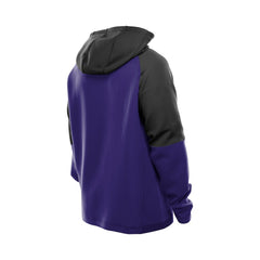 Baltimore Ravens New Era Combine Authentic Color Block Raglan Pullover Hoodie - Purple discount