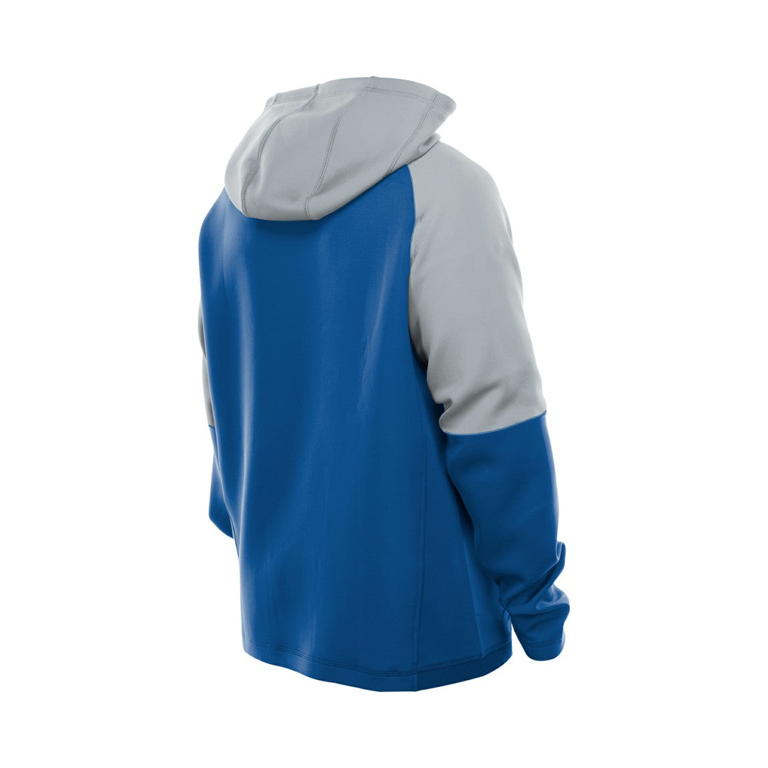 Detroit Lions New Era Combine Authentic Color Block Raglan Pullover Hoodie - Blue for sale