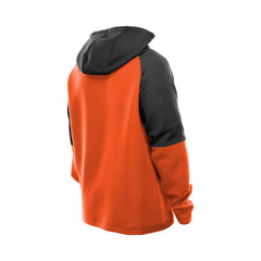 Cincinnati Bengals New Era Combine Authentic Color Block Raglan Pullover Hoodie - Orange cheap