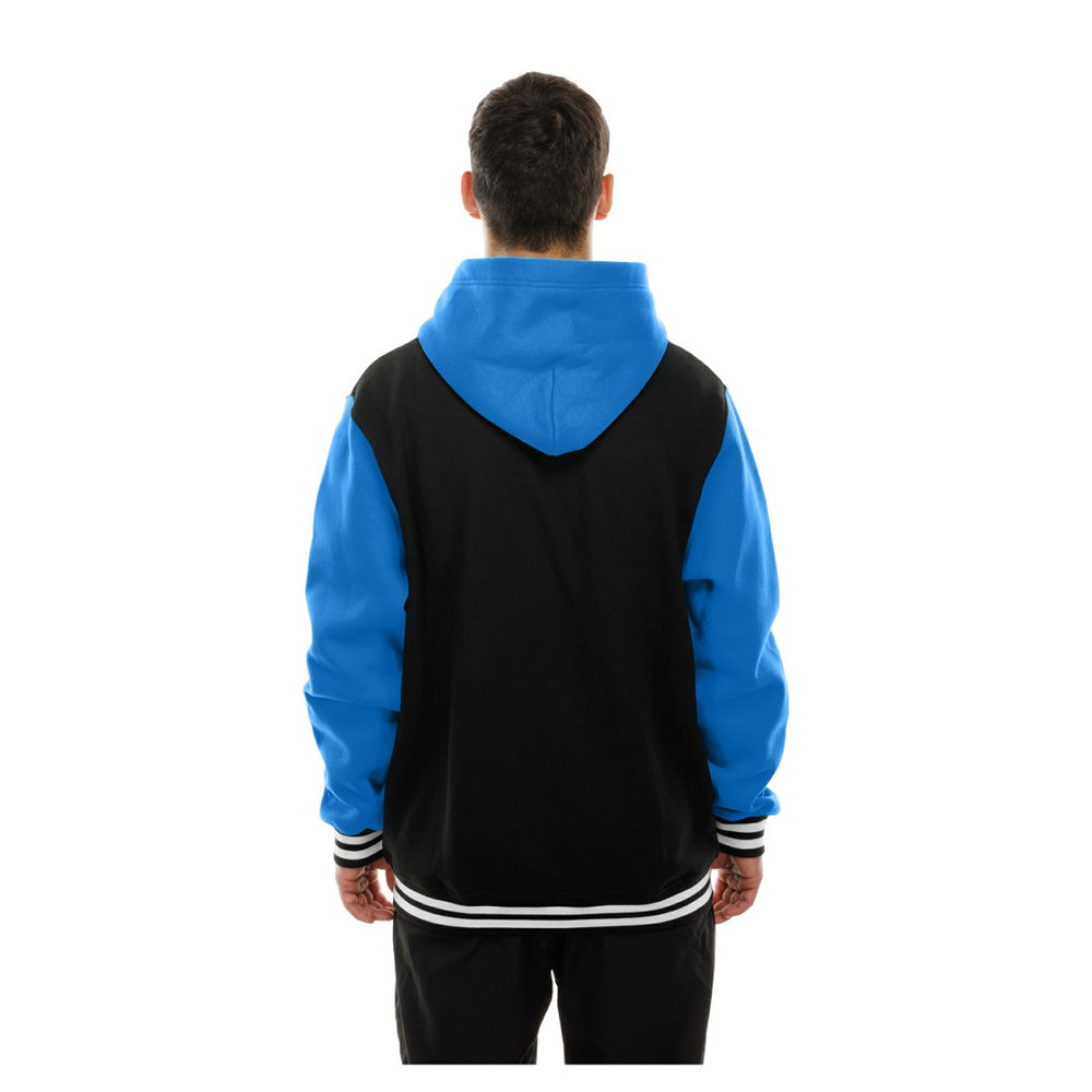 Detroit Lions New Era Full-Snap Fleece Hoodie Jacket - Black online