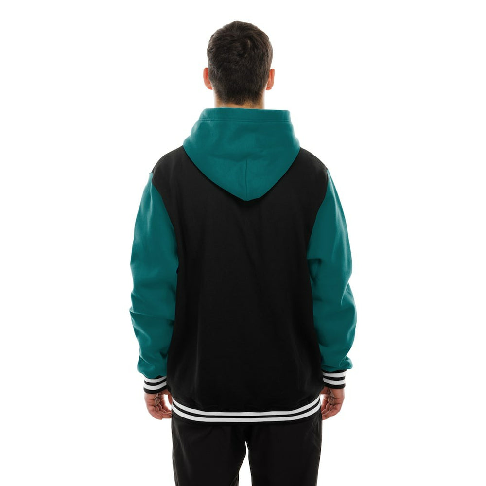 Miami Dolphins New Era Full-Snap Fleece Hoodie Jacket - Black discount