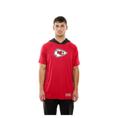 Kansas City Chiefs New Era Combine Authentic Hooded Raglan Short-Sleeve T-Shirt - Red cheap