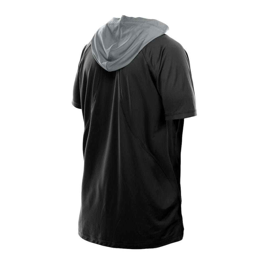 Las Vegas Raiders New Era Combine Authentic Hooded Raglan Short-Sleeve T-Shirt - Black for sale